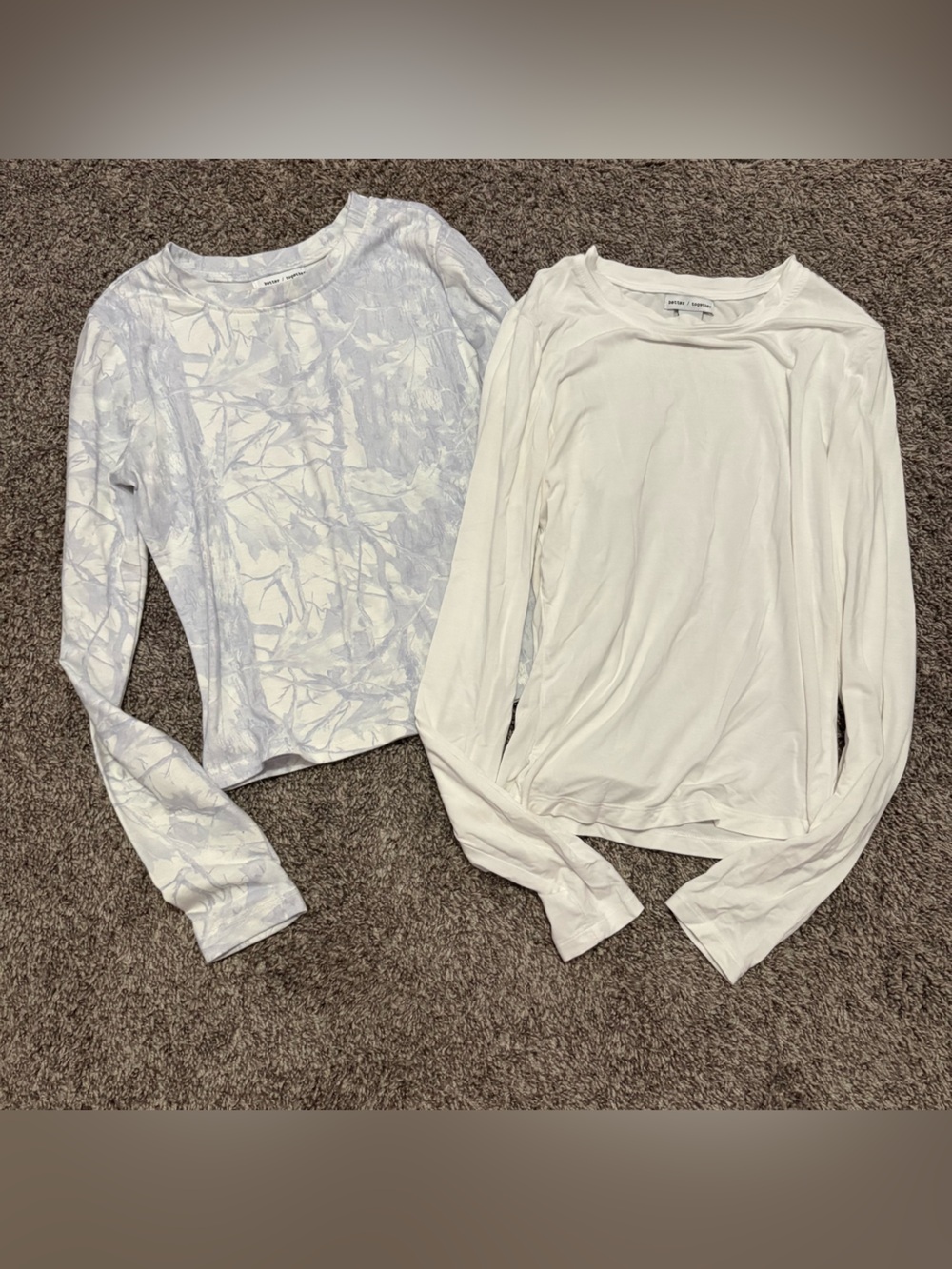Two Women's Long Sleeve Crewneck Top by better/together